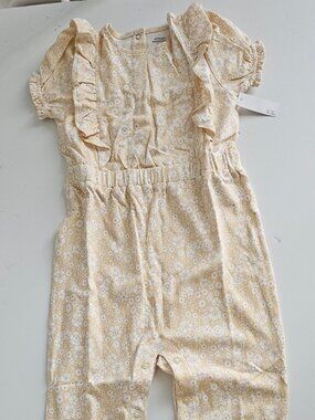 Amazon Essentials x Sofia Grainge Toddlers and Baby Girls' Ruffle Romper Size 4